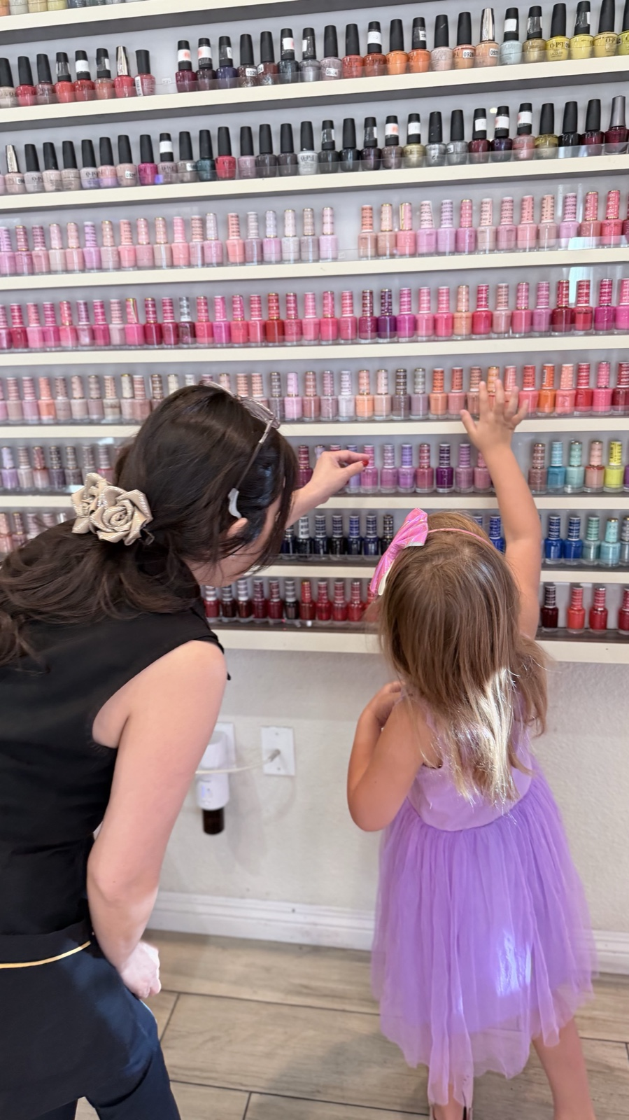Kids manicure service at New Style Nail Spa