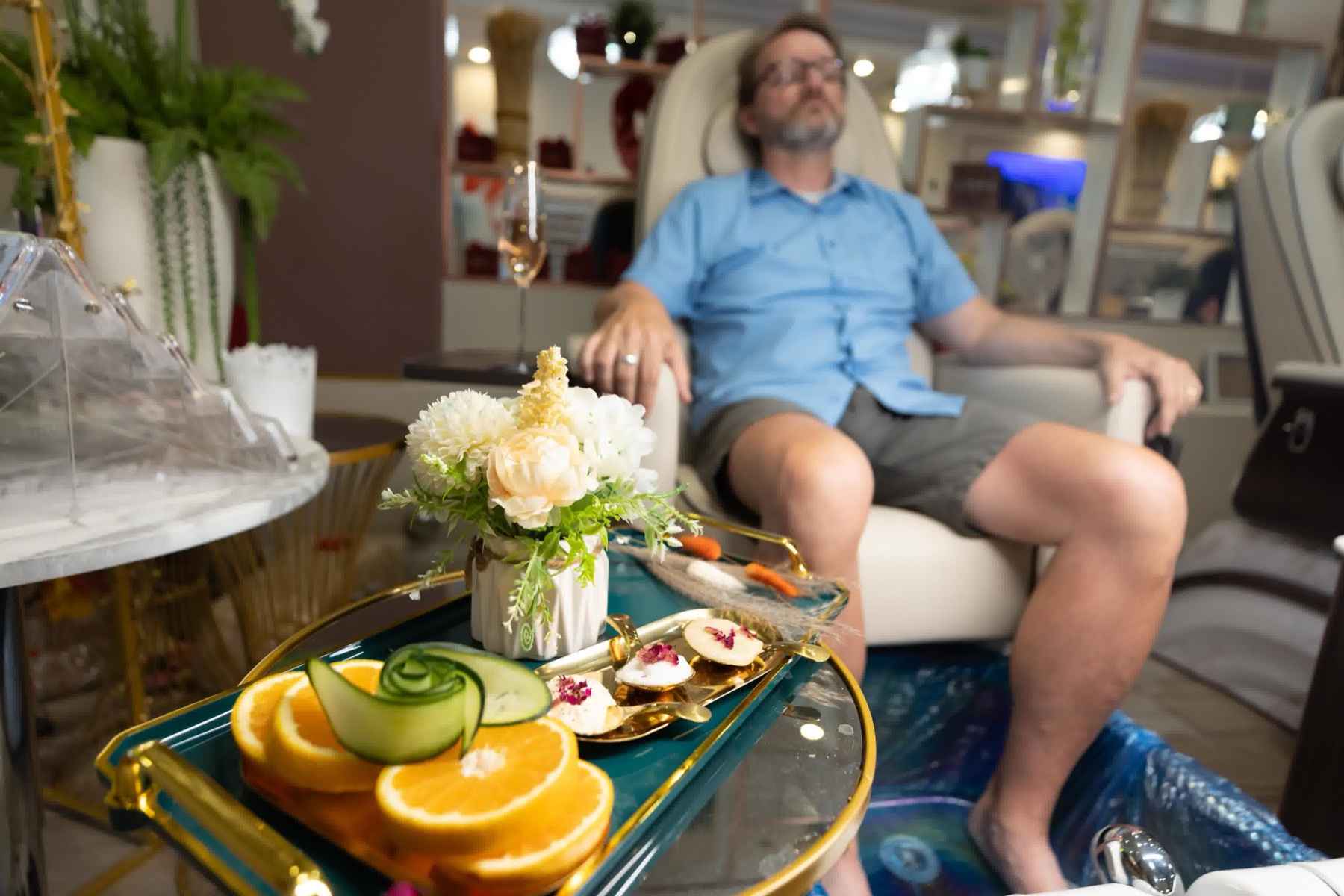 Men's Pampering at New Style Nail Spa